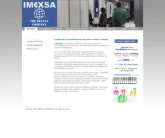 Imexsa.org(Aluguer de Painéis para Posters) Screenshot