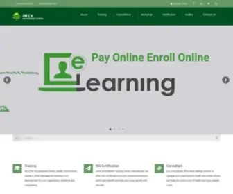 Imextraining.com(HSE Training provider Kuwait) Screenshot