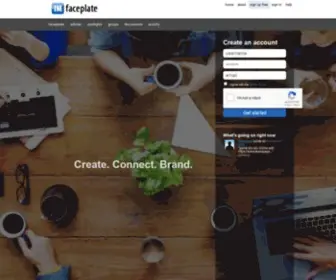 Imfaceplate.com(Social network marketing) Screenshot