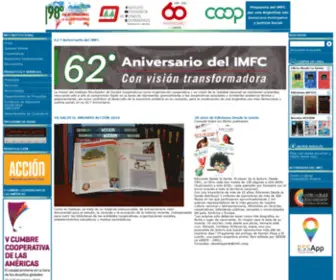 IMFC.coop(Instituto Movilizador de Fondos Cooperativos) Screenshot