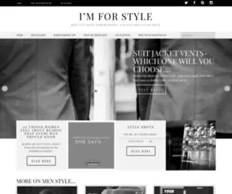 Imforstyle.com(I'M FOR STYLE) Screenshot