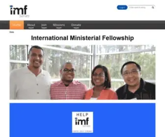 Imfserves.org(International Ministerial Fellowship) Screenshot