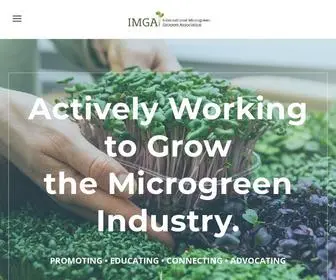 Imga-Microgreens.com(Usda) Screenshot