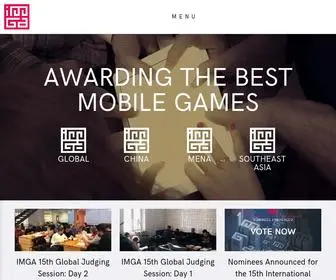 Imgawards.com(International Mobile Gaming Awards) Screenshot