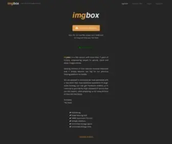 Imgbox.com(Fast, simple image host) Screenshot