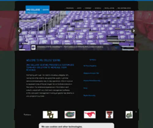 Imgcollegeseating.com(IMG College Seating) Screenshot