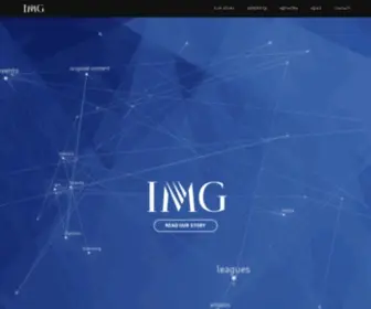IMG.com(A global sports & culture company) Screenshot