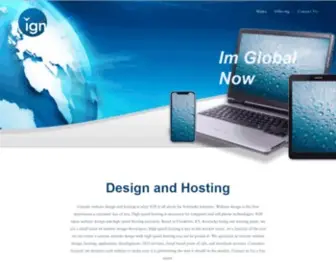 Imglobalnow.com(Website Design Services) Screenshot