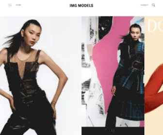Imgmodels.com(IMG Models) Screenshot