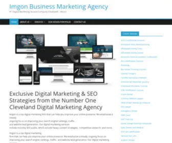 Imgon.net(#1 Digital Marketing Service Company Cleveland) Screenshot
