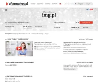 IMG.pl(Cena domeny: 15000 PLN (do negocjacji)) Screenshot