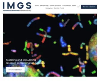 IMGS.org(International Mammalian Genome Society) Screenshot