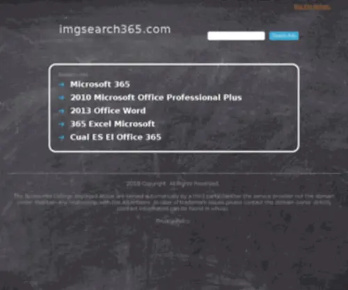Imgsearch365.com(Image Search Engine) Screenshot