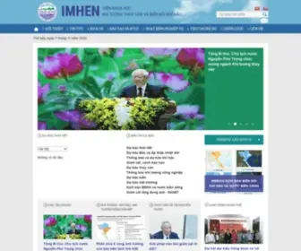IMH.ac.vn(Viện) Screenshot