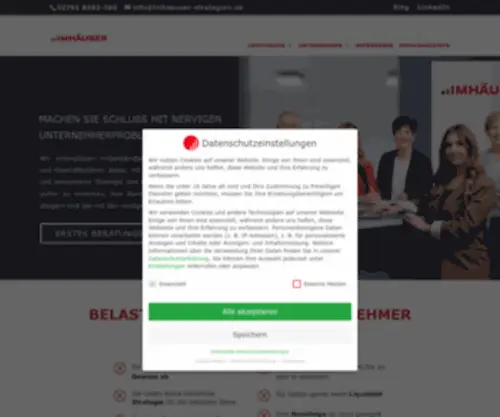 Imhaeuser-Strategien.de(Unternehmercoach) Screenshot