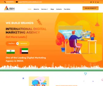 IMH.in.net(International Digital Marketing Agency) Screenshot