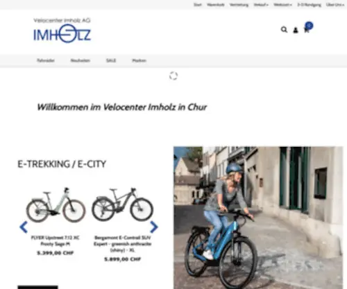 Imholz-AG.ch(Velocenter Imholz) Screenshot