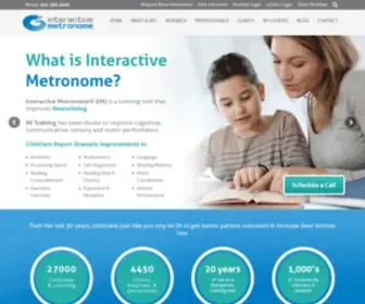 Imhome.org(Interactive Metronome) Screenshot