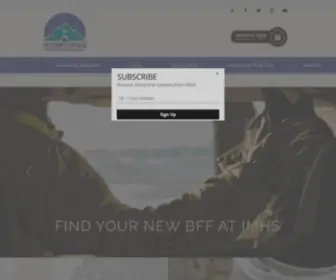 IMHS.org(Intermountain Humane Society) Screenshot