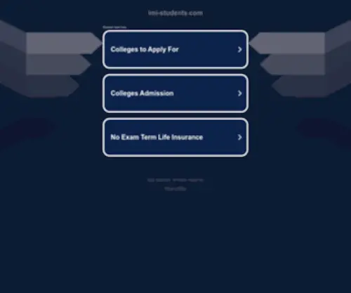 Imi-Students.com(IMI Student Blog) Screenshot
