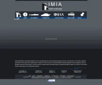 Imiallc.com(International Marine and Industrial Applicators) Screenshot