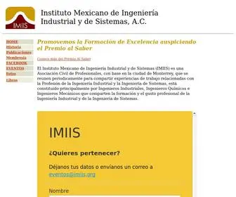 Imiis.org(IMIIS) Screenshot