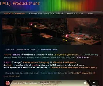 ImijProduckshunz.com(Inside The Pajama Bar) Screenshot