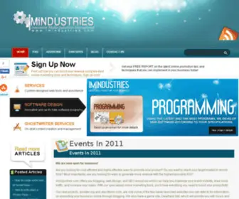 Imindustries.com(Innovative Media Industries International) Screenshot