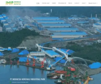 Imip.co.id(PT Indonesia Morowali Industrial Park) Screenshot