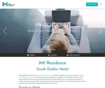 Imiresidence.com(IMI Residence) Screenshot