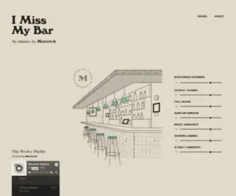 Imissmybar.com(Imissmybar) Screenshot