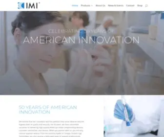 Imiweb.com(International Medical Industries) Screenshot