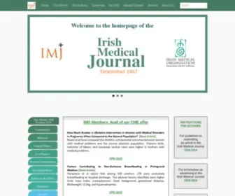 IMJ.ie(Ireland's Leading Medical Publication) Screenshot