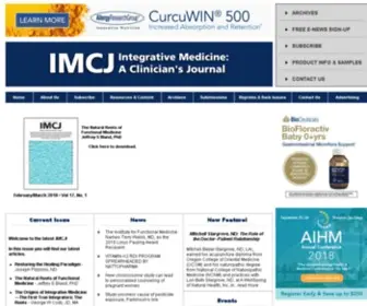 Imjournal.com(Integrative Medicine) Screenshot