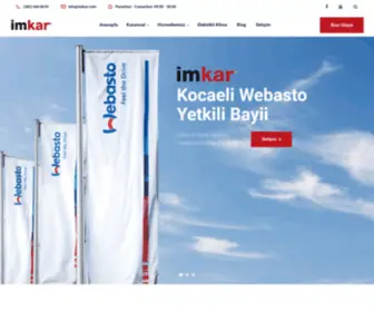 Imkar.com(Mkar Oto Klima) Screenshot