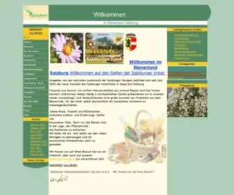 Imkerhof-Salzburg.at(Willkommen im Bienenland Salzburg) Screenshot