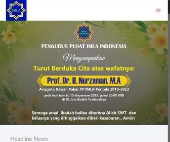 Imla.or.id(PERKUMPULAN PENGAJAR BAHASA ARAB INDONESIA) Screenshot