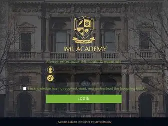 Imlacademyonline.com(IML Academy Online) Screenshot