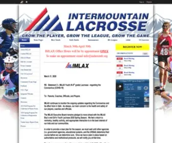 Imlaxutah.org(Intermountain Lacrosse) Screenshot