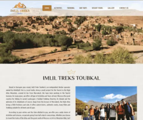 Imlil-Treks-Toubkal.com(Imlil Treks Toubkal) Screenshot