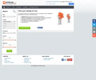 Imlix.com(IMLIX Real Estate Marketplace) Screenshot