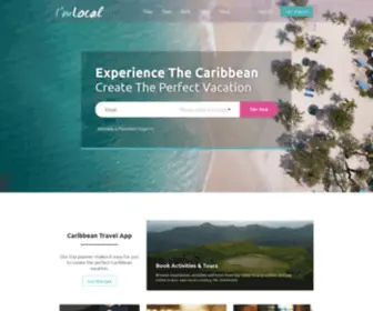 Imlocalnetwork.com(Caribbean Travel App) Screenshot