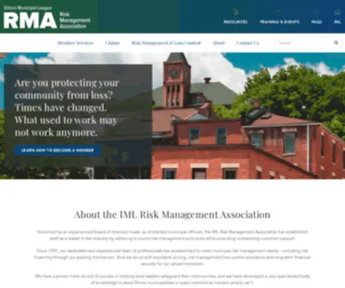 Imlrma.org(Risk Management Association) Screenshot