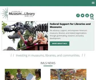 IMLS.gov(Institute of Museum and Library Services) Screenshot