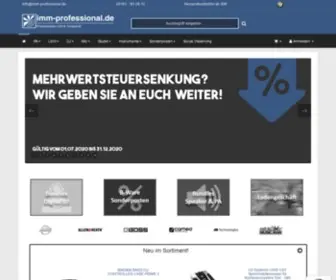 IMM-Professional.de(Musikgeschäft in Alfeld (Leine)) Screenshot