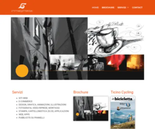 Immagimedia.ch(Agenzia per la grafica) Screenshot