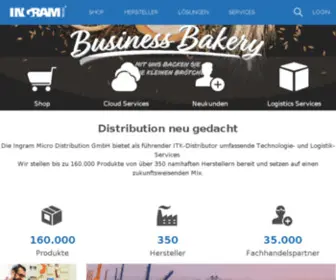 Immall.de(Ingram Micro Deutschland) Screenshot