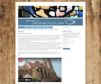 Immanuelchurch-Jaffa.com(Immanuelchurch Jaffa) Screenshot