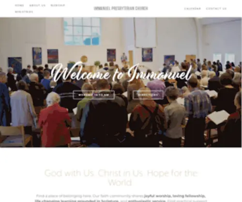 Immanuelpresbyterian.net(Immanuel Presbyterian Church) Screenshot