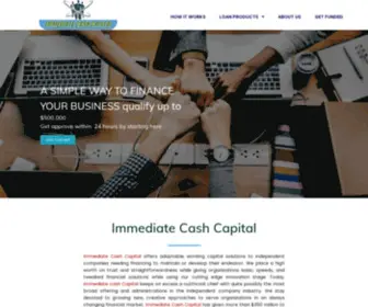 Immediatecashcapital.com(Immediatecashcapital) Screenshot